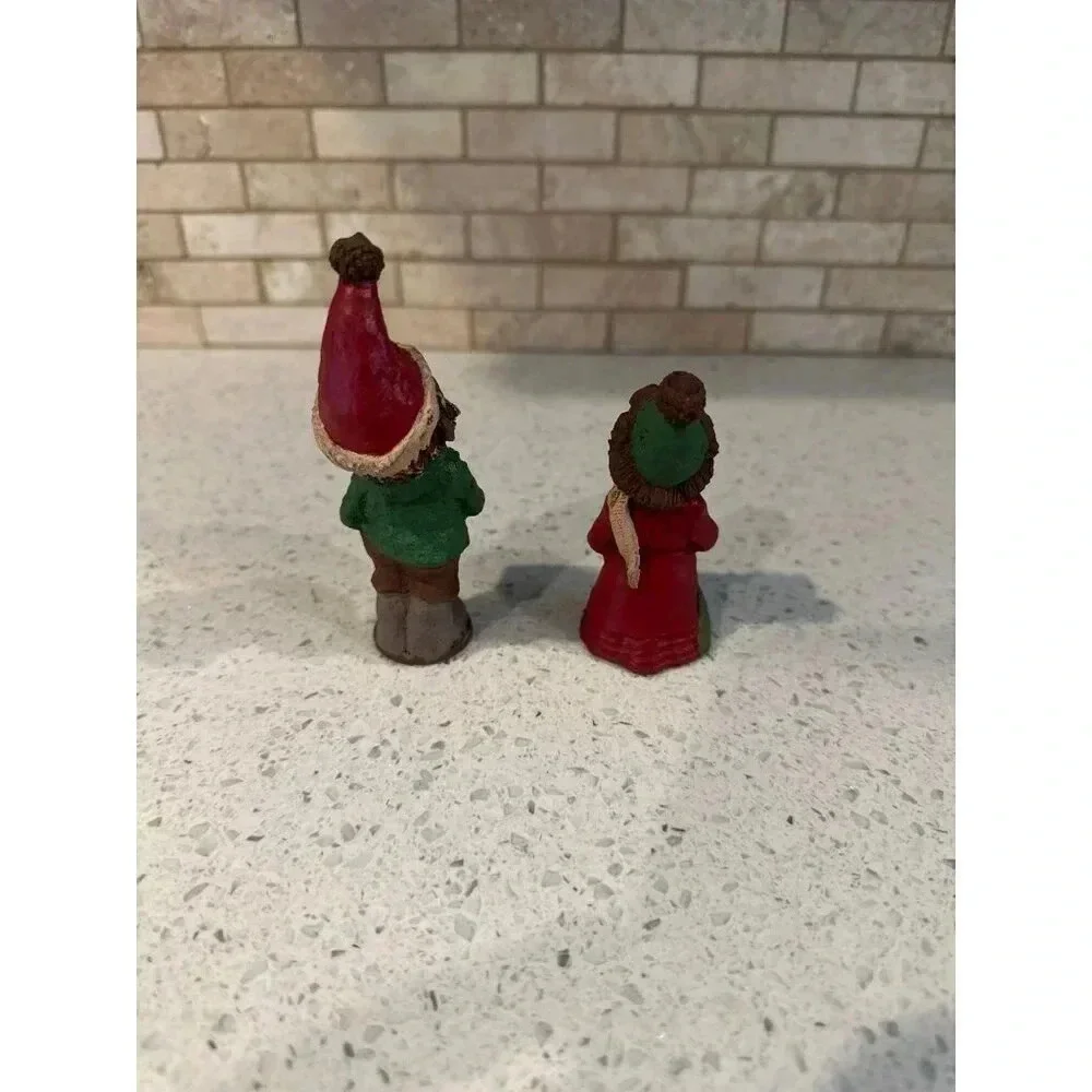 Vintage Tom Clark‎ Christmas Caroler Gnome Figurine~bundle (n)
